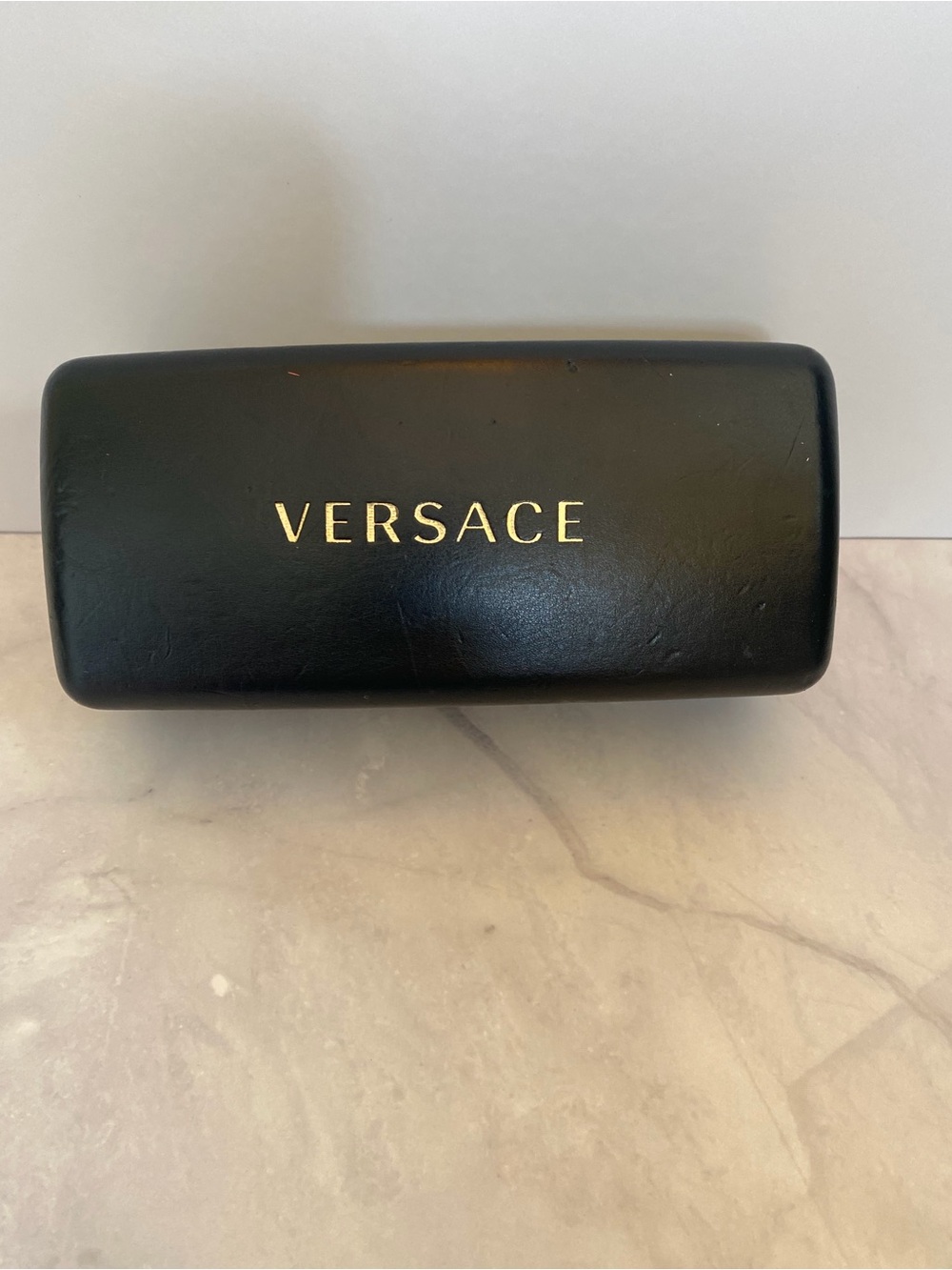 Versace Black Frame Brown Gradient Sunglasses with Gold Medusa Logo - Picture 14 of 16